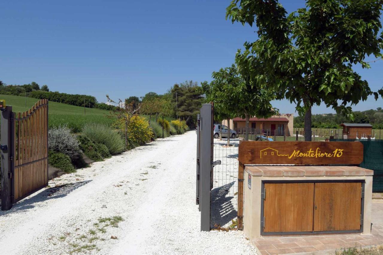 Casa Montefiore 13 Iris Lt Nella Tranquilla Campagna Marchigiana Анкона Экстерьер фото