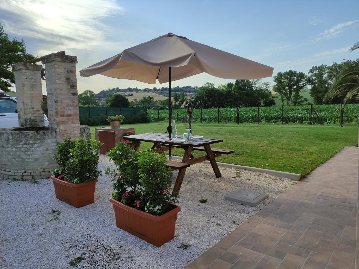 Casa Montefiore 13 Iris Lt Nella Tranquilla Campagna Marchigiana Анкона Экстерьер фото