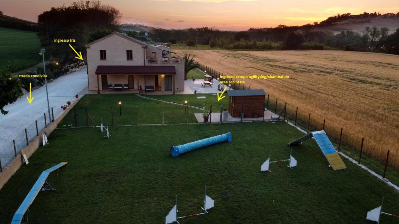 Casa Montefiore 13 Iris Lt Nella Tranquilla Campagna Marchigiana Анкона Экстерьер фото